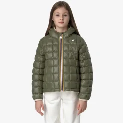 Sale K-Way P. LILY ST THERMO REVERSIBLE Pinktint-greencypress