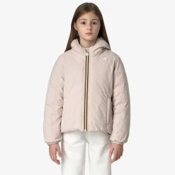 Sale K-Way P. LILY ST THERMO REVERSIBLE Pinktint-greencypress