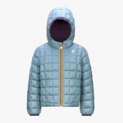 Online K-Way P. LILY ST THERMO REVERSIBLE Violetpurple-greenacquamarina