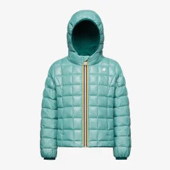 K-Way P. LILY ST THERMO REVERSIBLE Greenp-greena