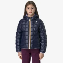 Sale K-Way P. LILY ST THERMO REVERSIBLE Violetltlilac-bluedepth