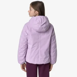 Sale K-Way P. LILY ST THERMO REVERSIBLE Violetltlilac-bluedepth