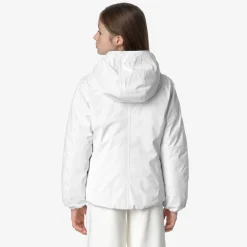 Discount K-Way P. LILY ST THERMO REVERSIBLE Whitegardenia-natural