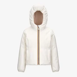 Sale K-Way P. LILY ST WARM REVERSIBLE Whiteg-pinkt