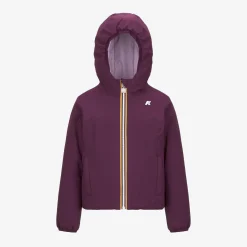 Clearance K-Way P. LILY ST WARM REVERSIBLE Violetdkpurple-violetltlilac