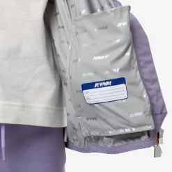 Sale K-Way P. LILY STRETCH DOT Violetglicine