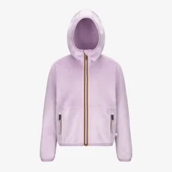 Sale K-Way P. LILY VELOUR POLAR REVERSIBLE Violetltlilac