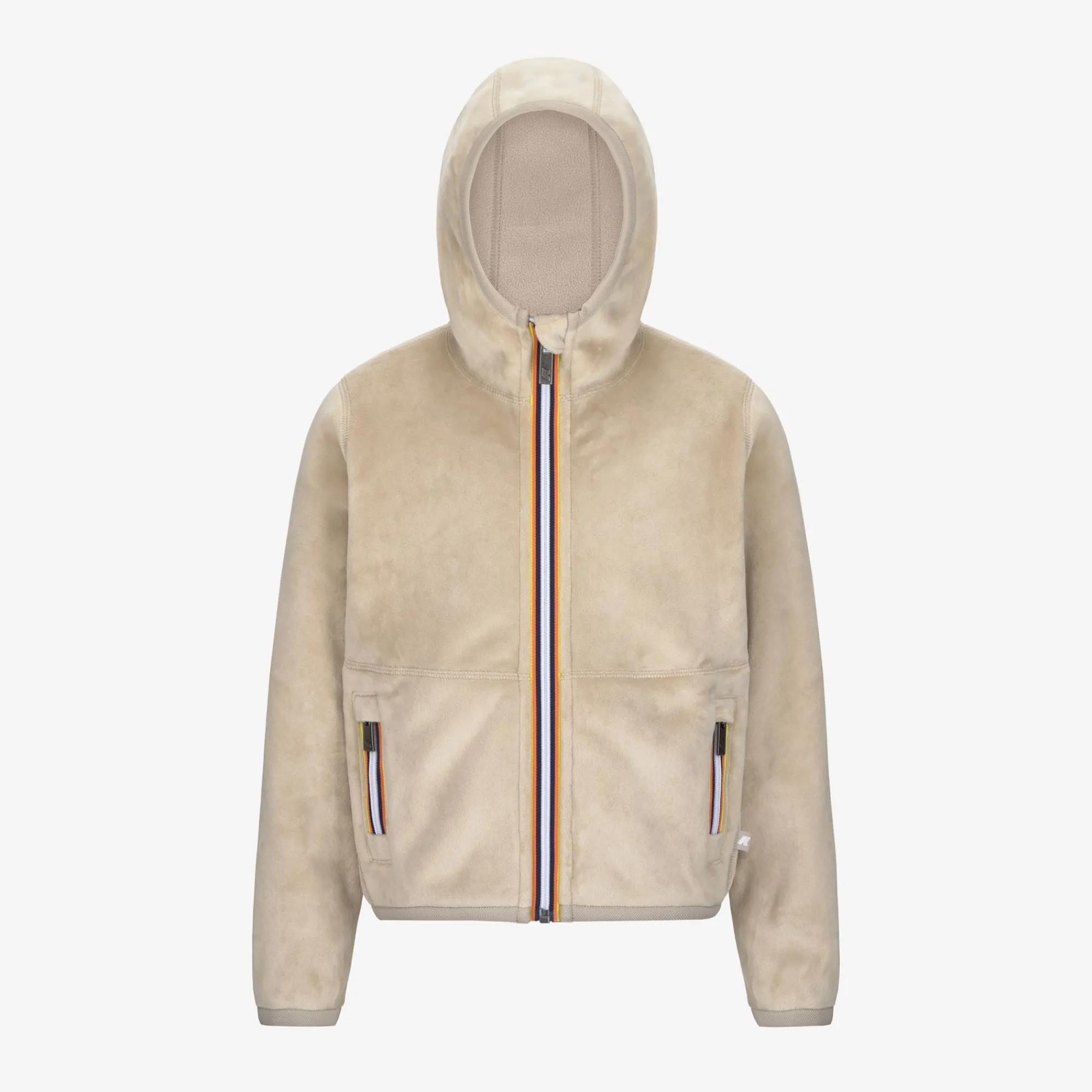 Online K-Way P. LILY VELOUR POLAR REVERSIBLE Beigegrey-beigegrey