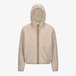 Online K-Way P. LILY VELOUR POLAR REVERSIBLE Beigegrey-beigegrey