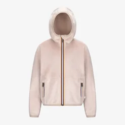 Online K-Way P. LILY VELOUR POLAR REVERSIBLE Pinktint-pinktint