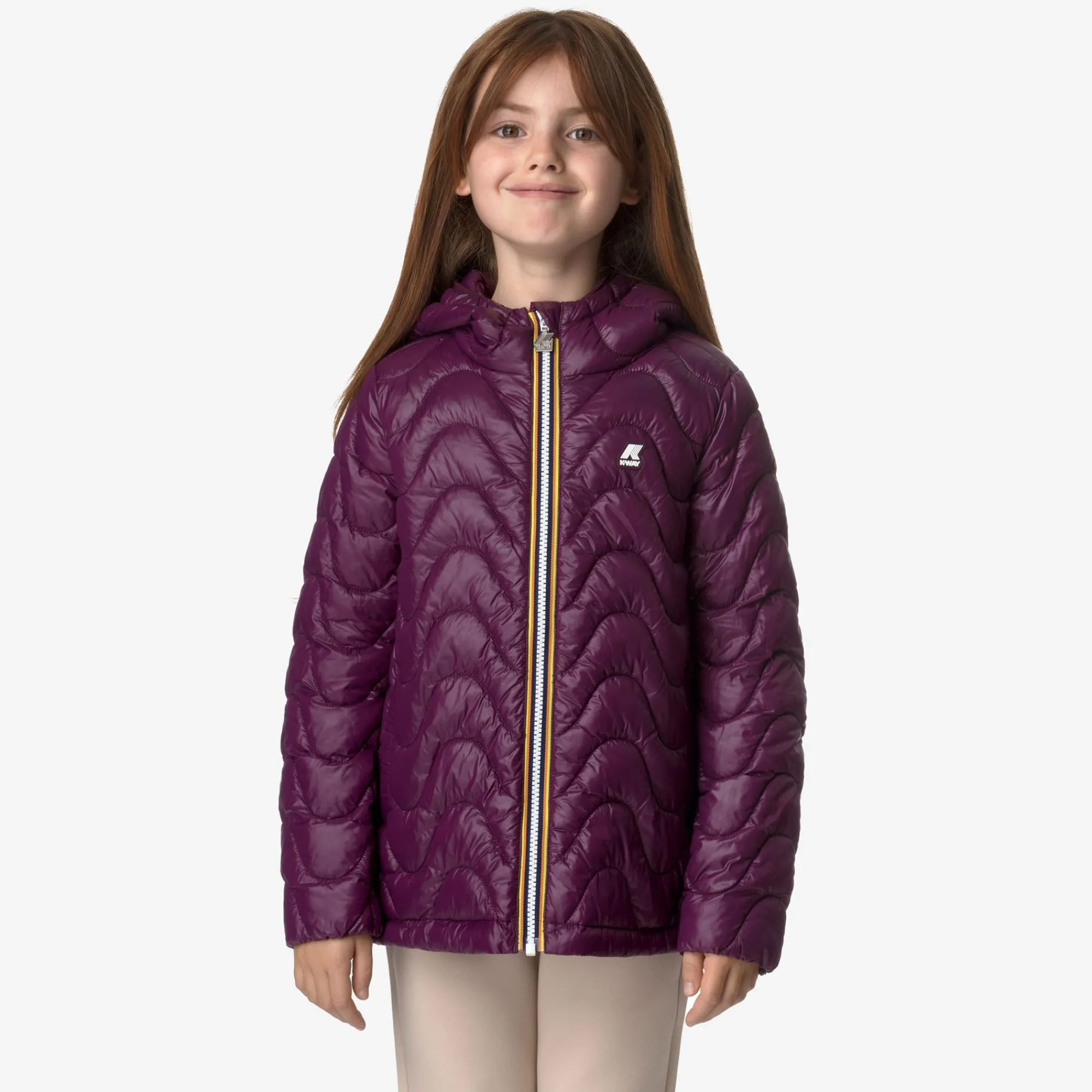 Best K-Way P. MADLAINE QUILTED WARM Violetdkpurple