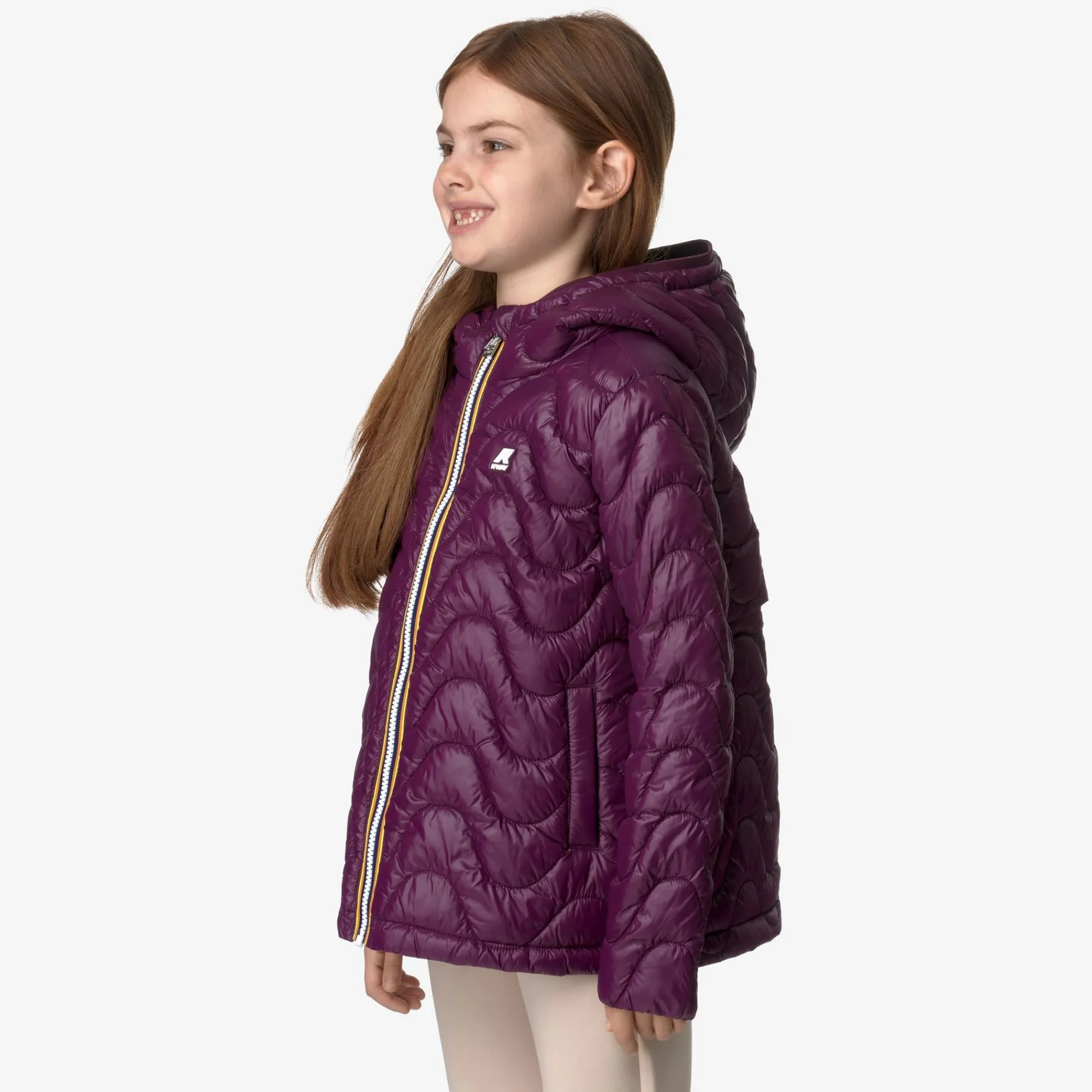 Best K-Way P. MADLAINE QUILTED WARM Violetdkpurple