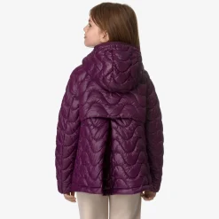 Best K-Way P. MADLAINE QUILTED WARM Violetdkpurple
