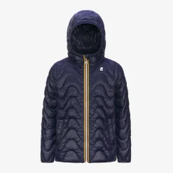 Outlet K-Way P. MADLAINE QUILTED WARM Bluedepth