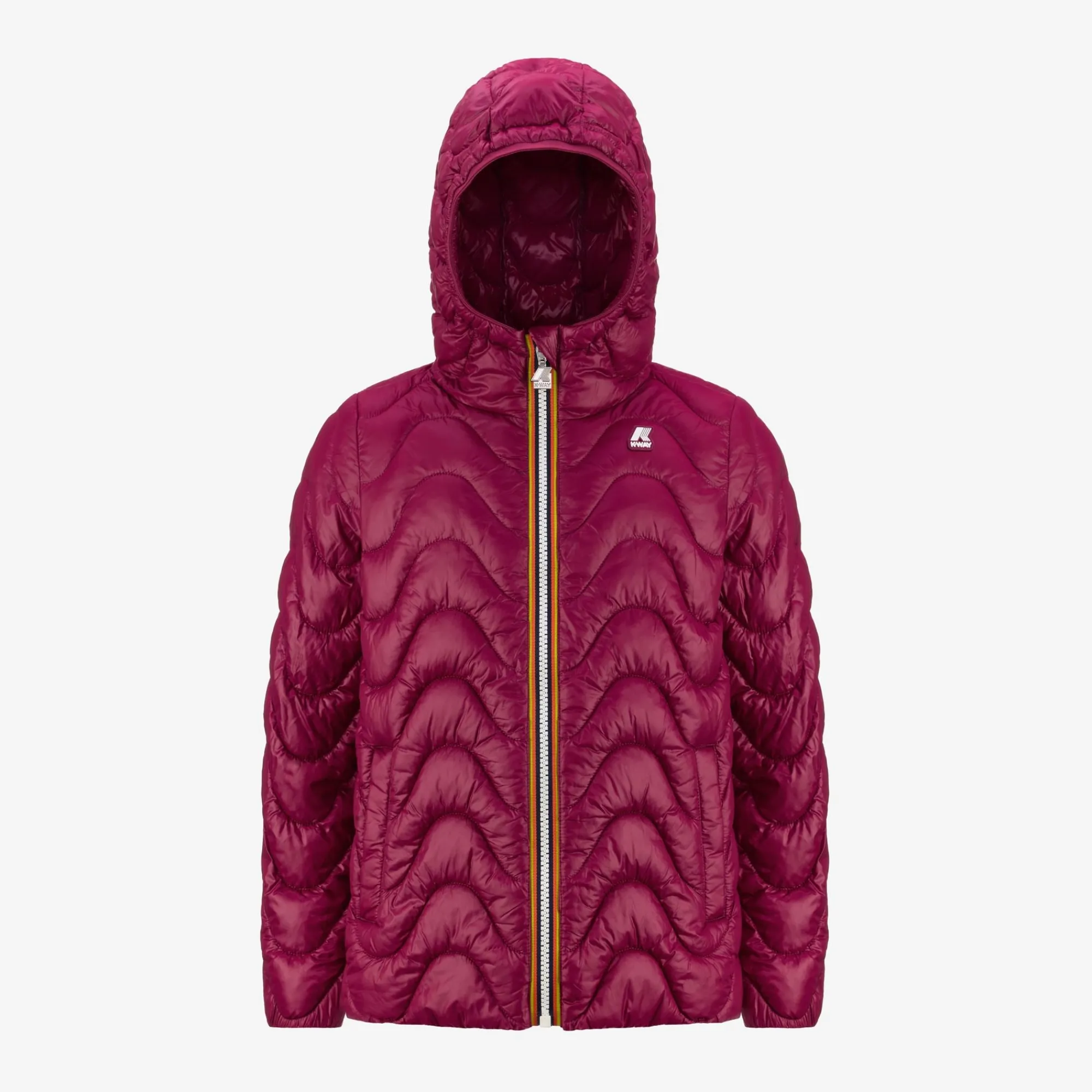 Clearance K-Way P. MADLAINE QUILTED WARM Reddk