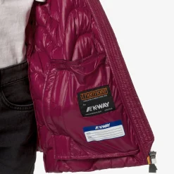 Clearance K-Way P. MADLAINE QUILTED WARM Reddk