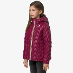 Clearance K-Way P. MADLAINE QUILTED WARM Reddk