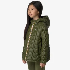 New K-Way P. MADLAINE QUILTED WARM Greencypress