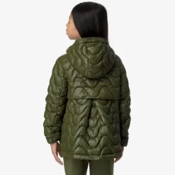 New K-Way P. MADLAINE QUILTED WARM Greencypress
