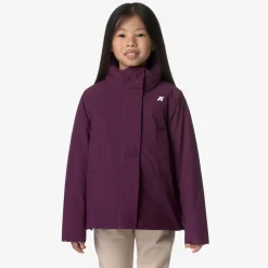 New K-Way P. MARLETTE ST WARM Violetdkpurple