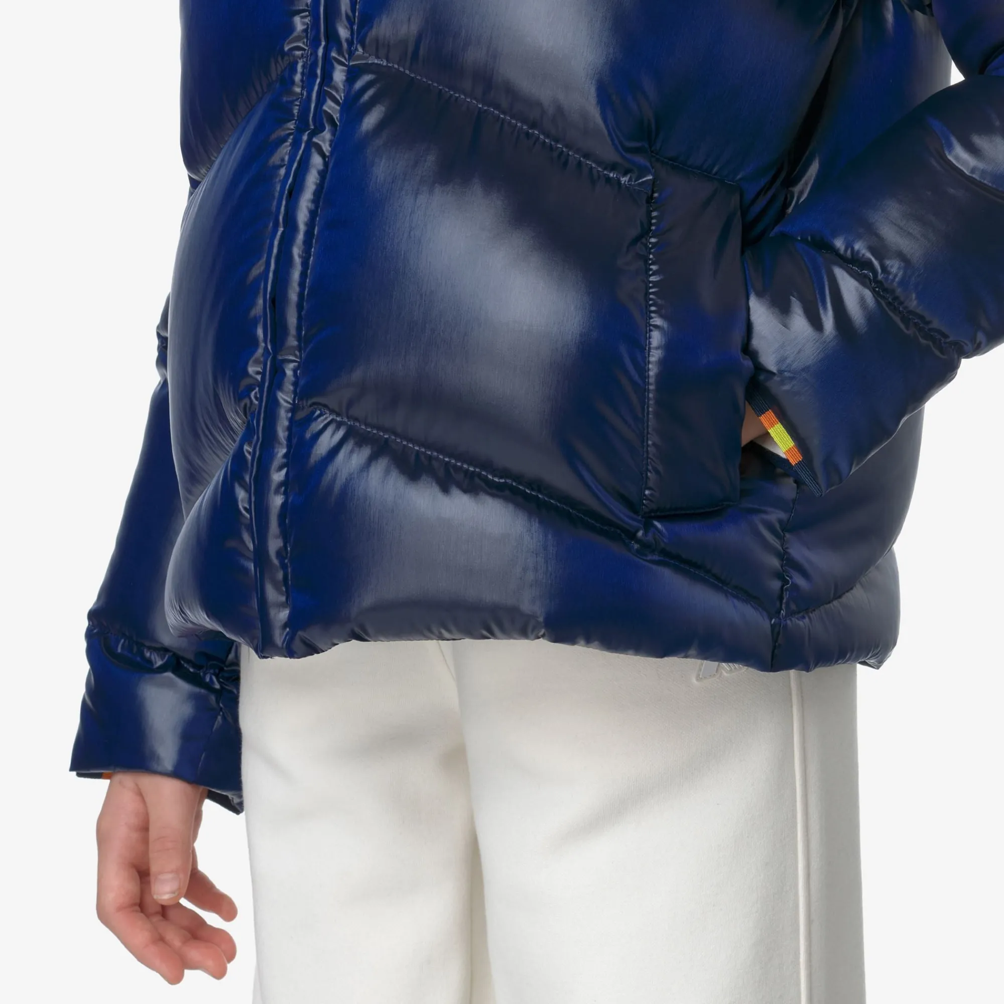 Clearance K-Way P. NINEV CRYSTAL CHINTZ THERMO HEAVY Bluedepthchintz