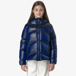 Clearance K-Way P. NINEV CRYSTAL CHINTZ THERMO HEAVY Bluedepthchintz