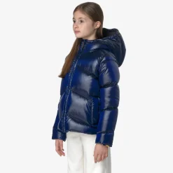 Clearance K-Way P. NINEV CRYSTAL CHINTZ THERMO HEAVY Bluedepthchintz