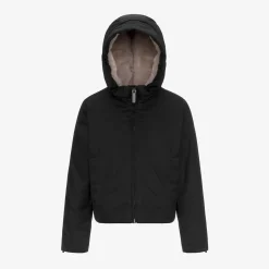 Online K-Way P. OLGA TWILL FUR Blackpure-natural