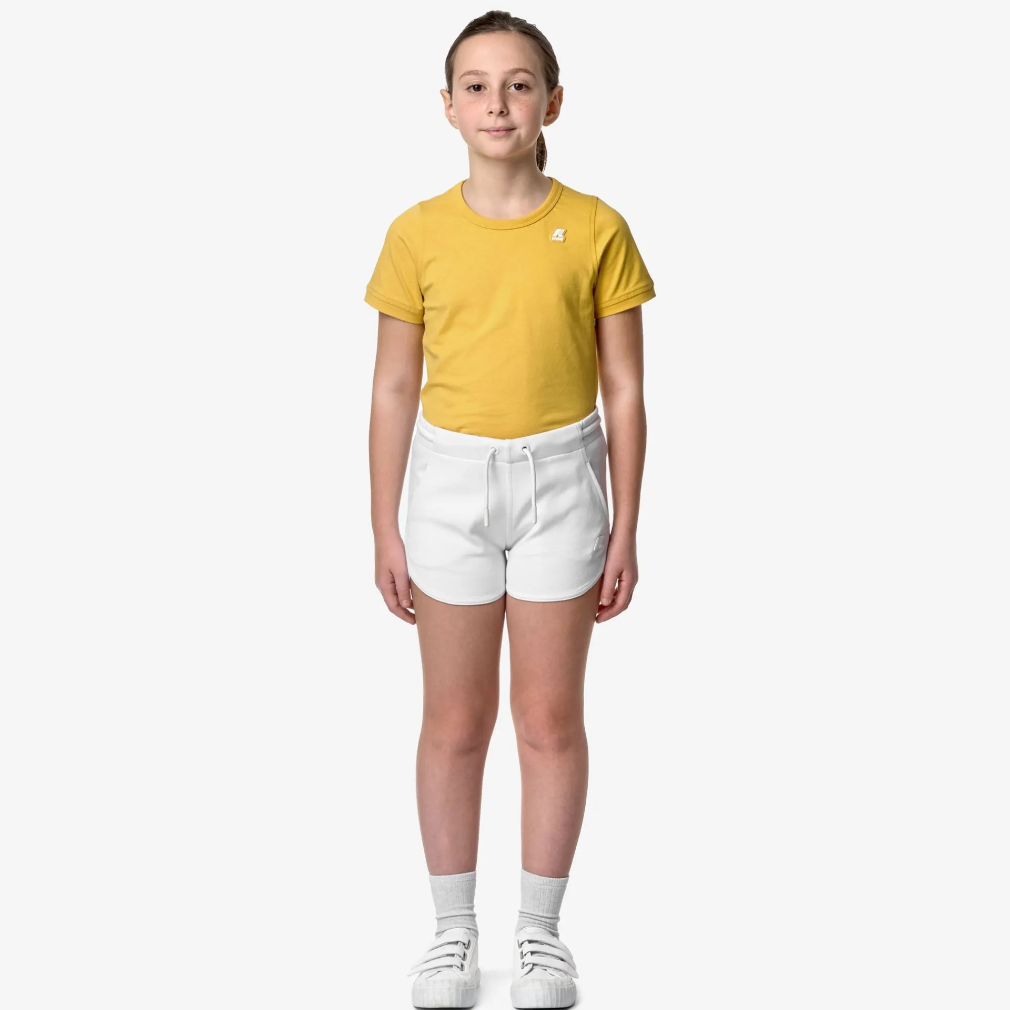 Clearance K-Way P. RYKIELLE INTERLOCK White