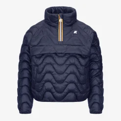 Discount K-Way P. SOJENNE QUILTED WARM Bluedepth