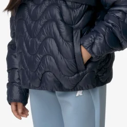 Discount K-Way P. SOJENNE QUILTED WARM Bluedepth