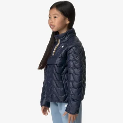 Discount K-Way P. SOJENNE QUILTED WARM Bluedepth