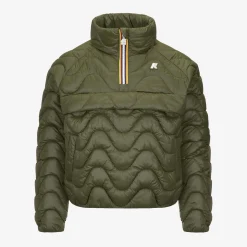 Discount K-Way P. SOJENNE QUILTED WARM Greencypress