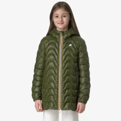 Clearance K-Way P. SOPHIE QUILTED WARM Greencypress