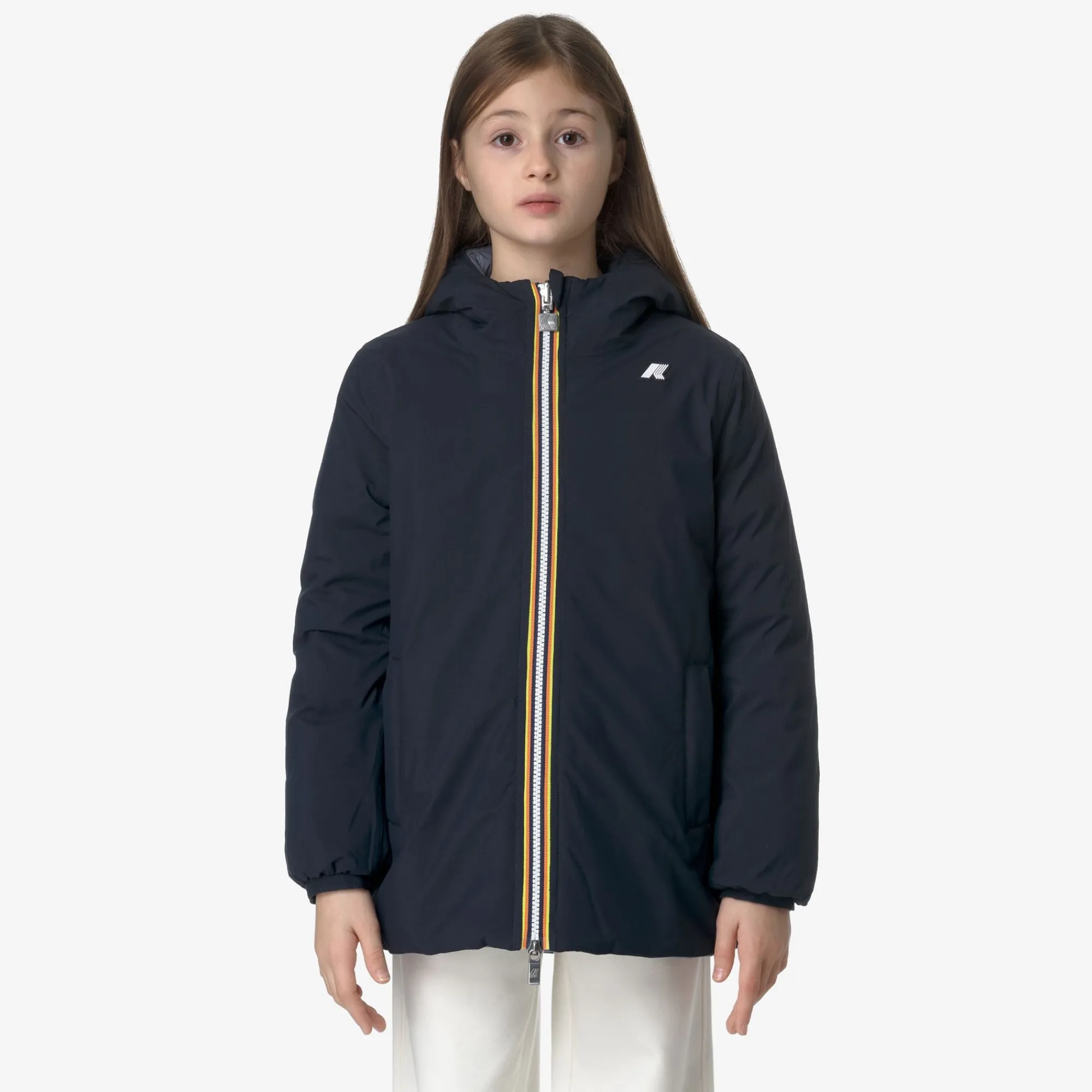 Sale K-Way P. SOPHIE ST THERMO REVERSIBLE Blued-greybluea