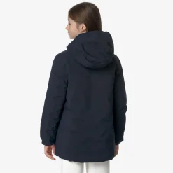 Sale K-Way P. SOPHIE ST THERMO REVERSIBLE Blued-greybluea