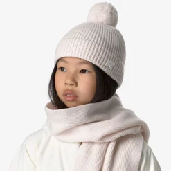 K-Way P. VINCIENNE CARDIGAN STITCH Whitegardeniamelange