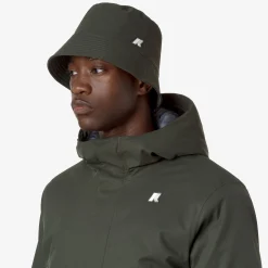 Outlet K-Way PASCALLE TWILL MARMOTTA Greenb-bluea