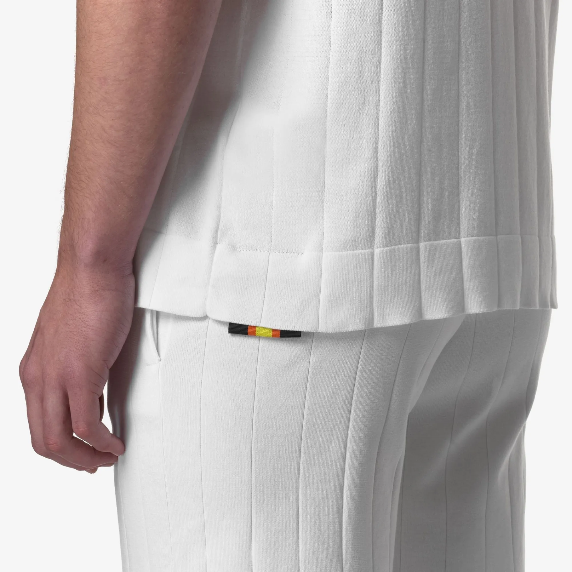 New K-Way PLEYNEL KNITTED White