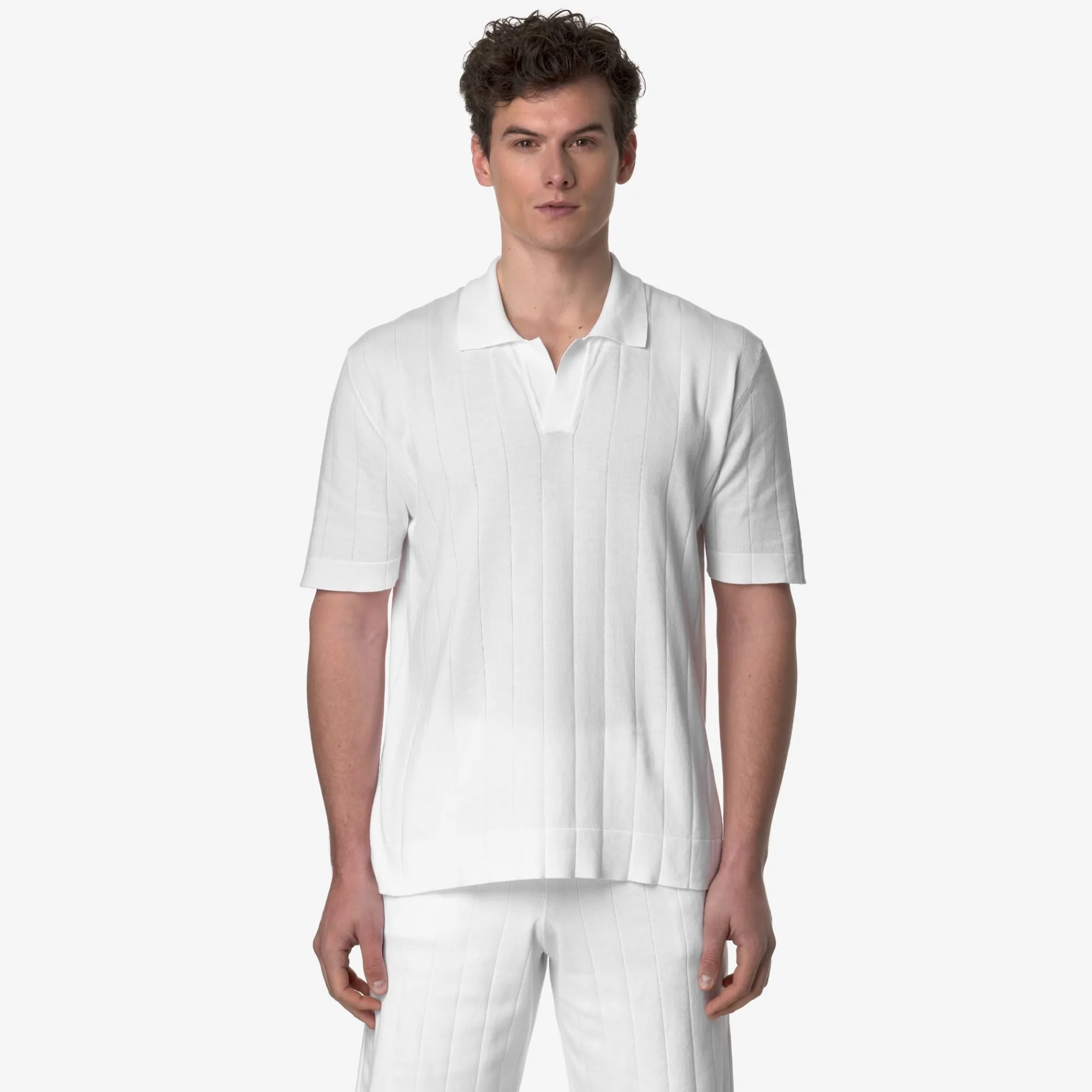 New K-Way PLEYNEL KNITTED White