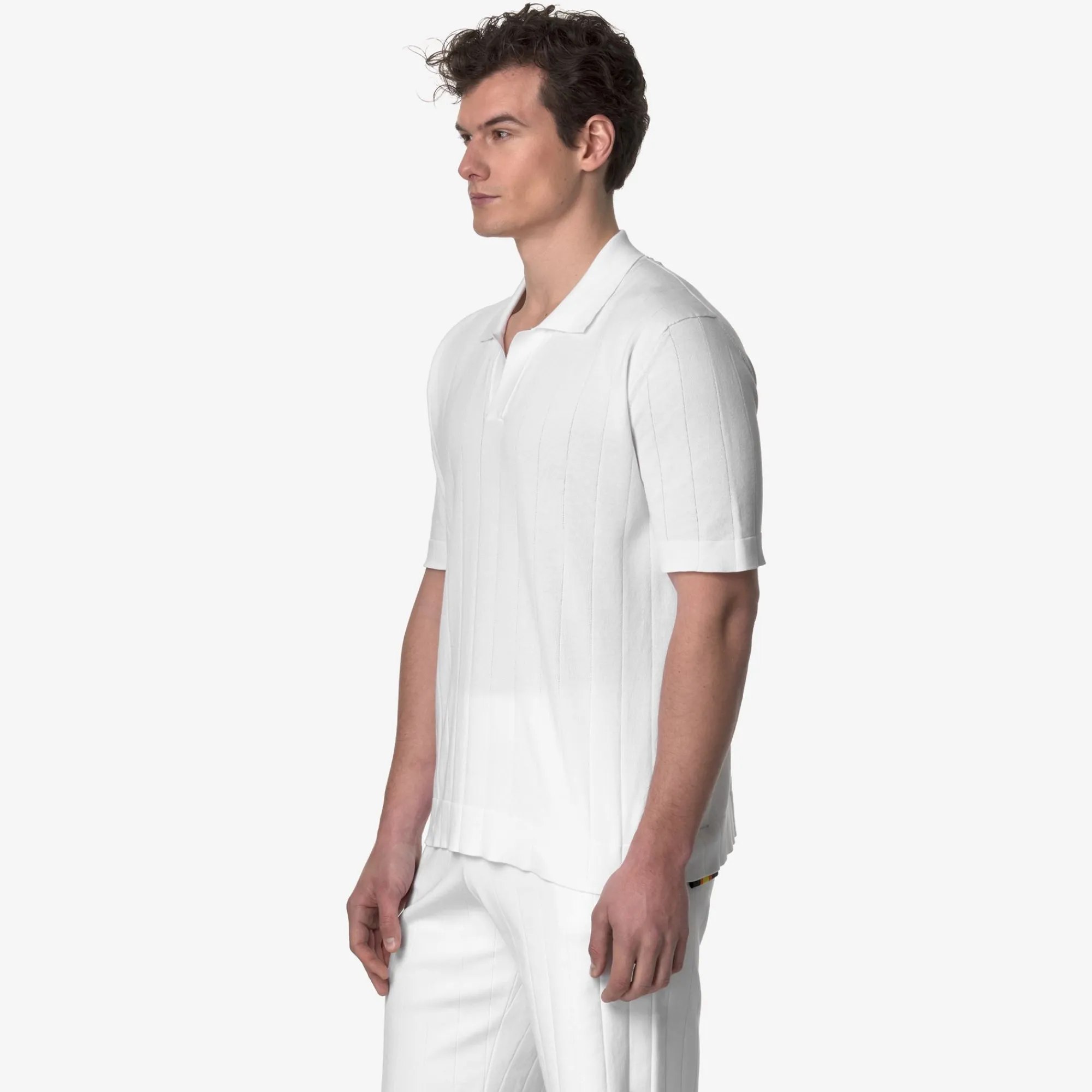 New K-Way PLEYNEL KNITTED White