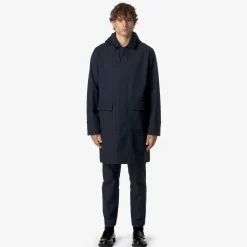 K-Way POIROL TECH WOOL BLEND Bluedepth