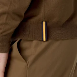 Hot K-Way REY WOOL MERINO BLEND Browntoffee