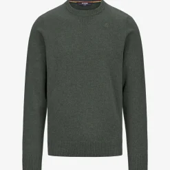 Clearance K-Way SEBASTIEN LAMBSWOOL Greenblackish