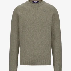 Clearance K-Way SEBASTIEN LAMBSWOOL Greensafari