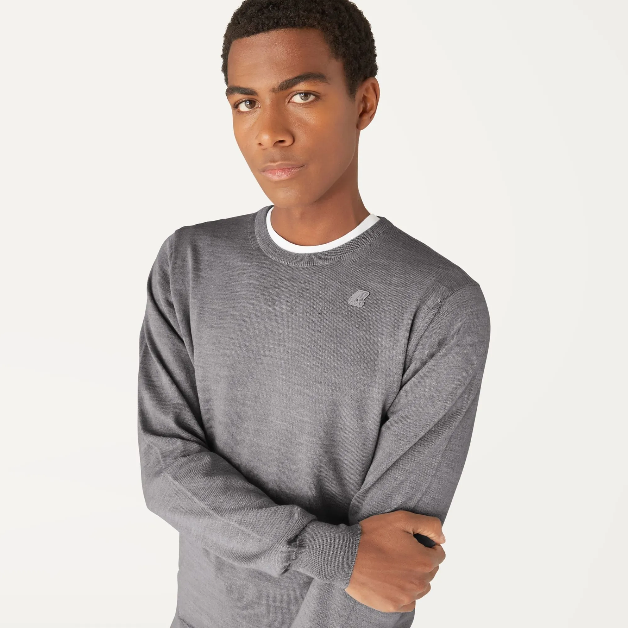 Clearance K-Way SEBASTIEN MERINO Beigegreyish