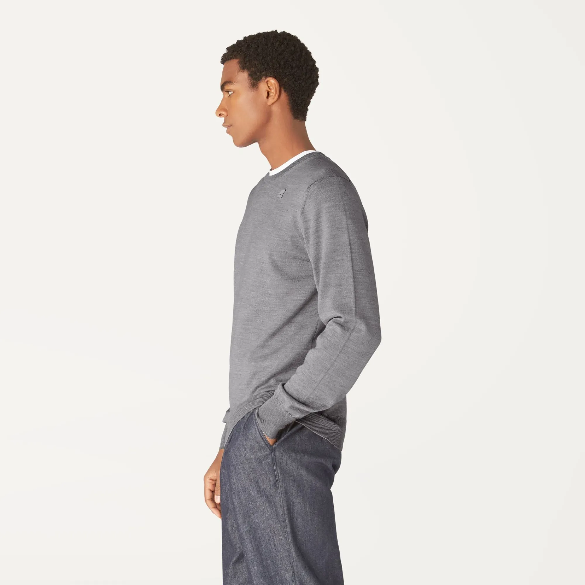 Clearance K-Way SEBASTIEN MERINO Beigegreyish