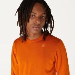 Outlet K-Way SEBASTIEN MERINO Orangerust