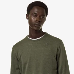 Outlet K-Way SEBASTIEN MERINO Greensage