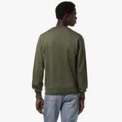 Outlet K-Way SEBASTIEN MERINO Greensage
